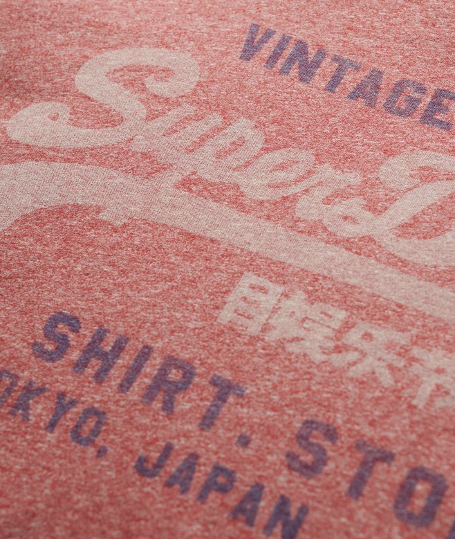 Superdry Cotton Marl Vintage Logo T-Shirt
