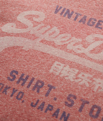Superdry Cotton Marl Vintage Logo T-Shirt