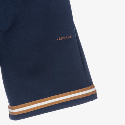 Versace Boys Piqué Jersey Shorts