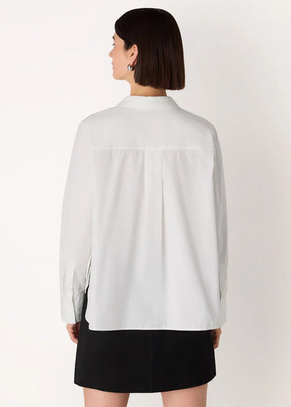Whistles Boxy Cotton Shirt