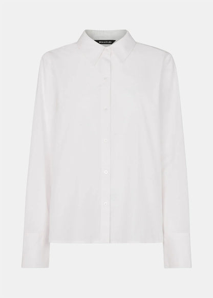 Whistles Boxy Cotton Shirt