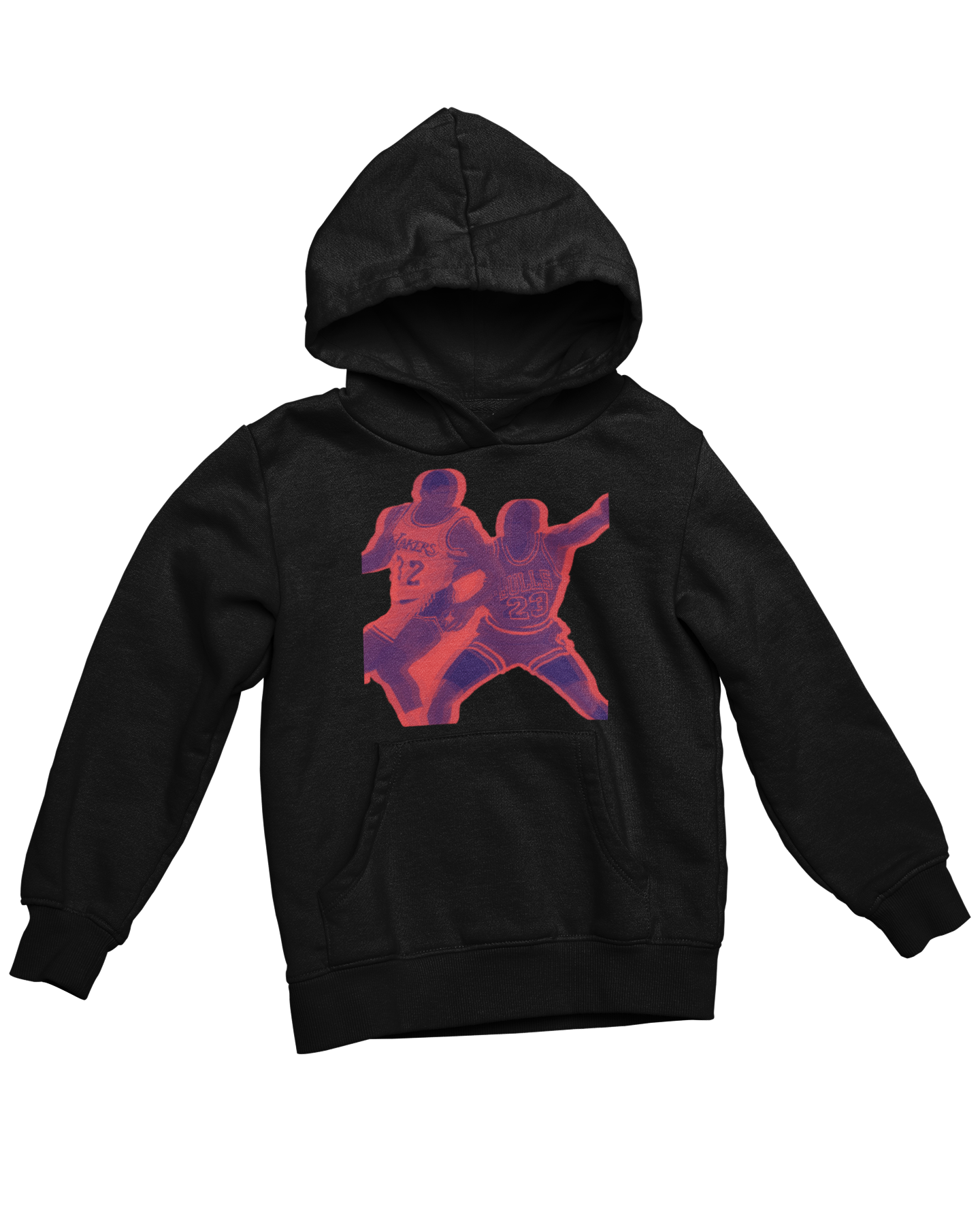 Basketball players premium black hoodie