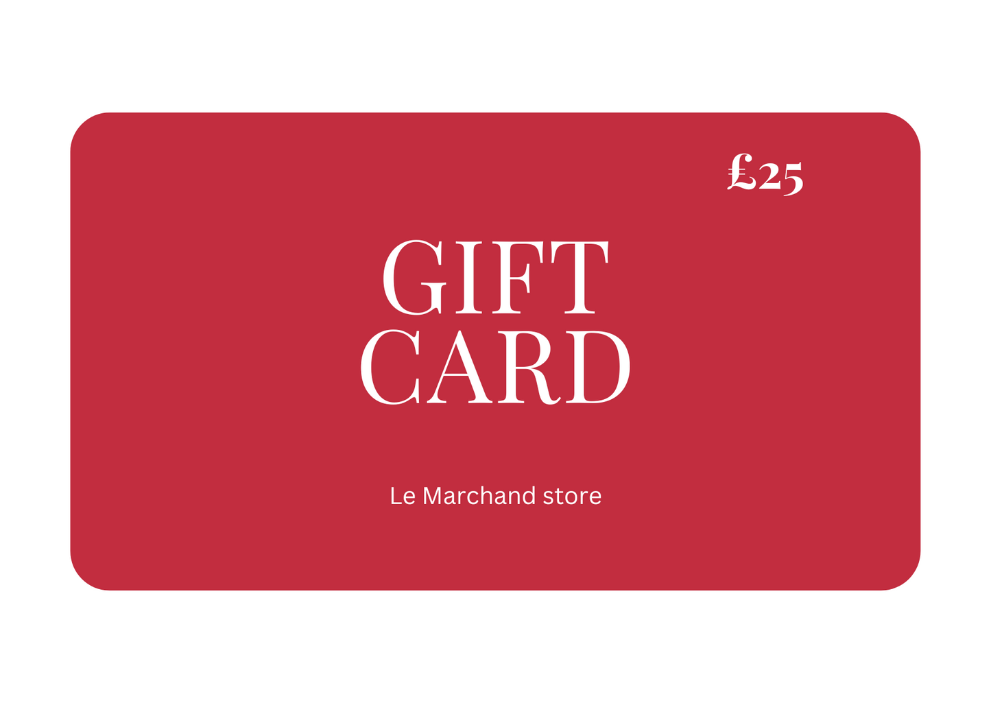 Store Gift Card