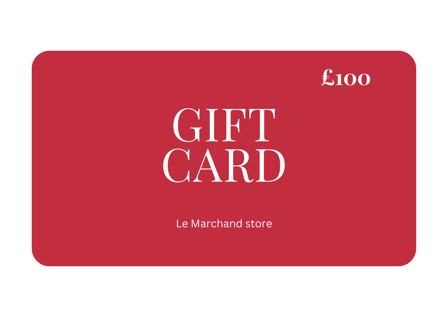 Store Gift Card