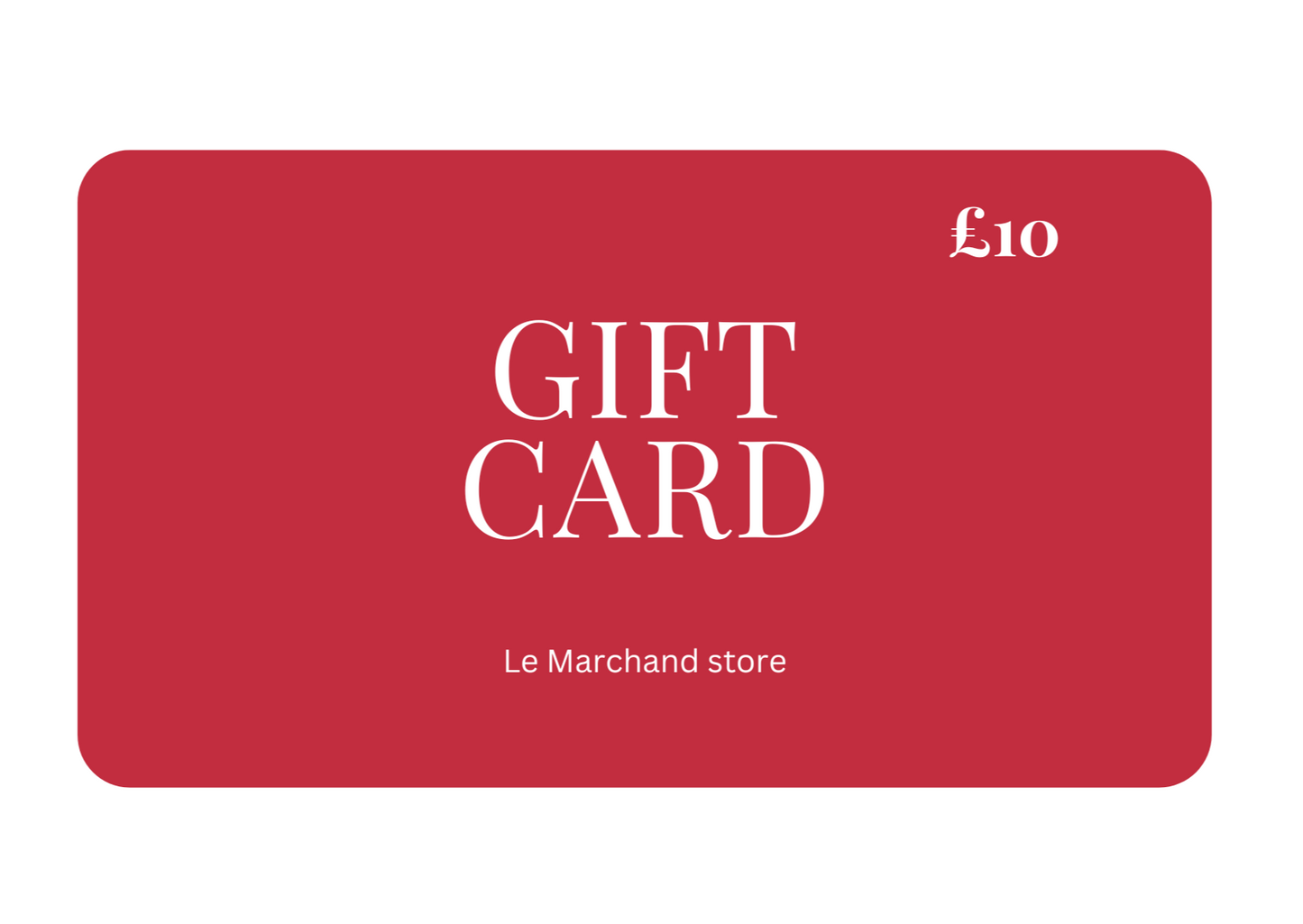 Store Gift Card