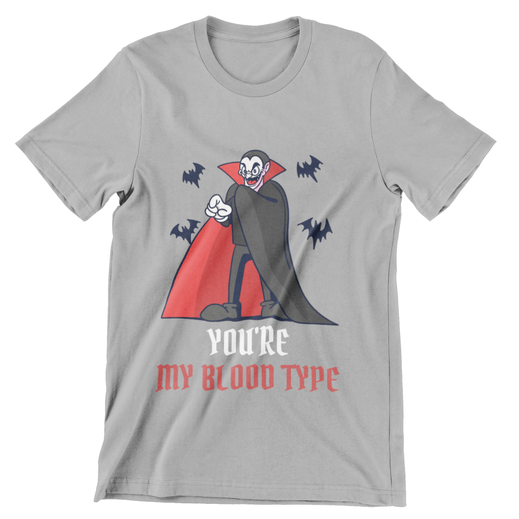 Count Dracula halloween t-shirt | grey