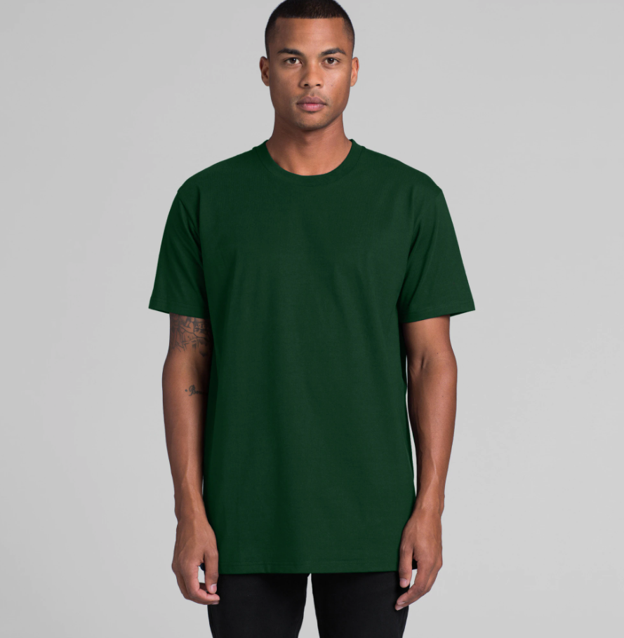 classic premium t-shirt | on model front view | green