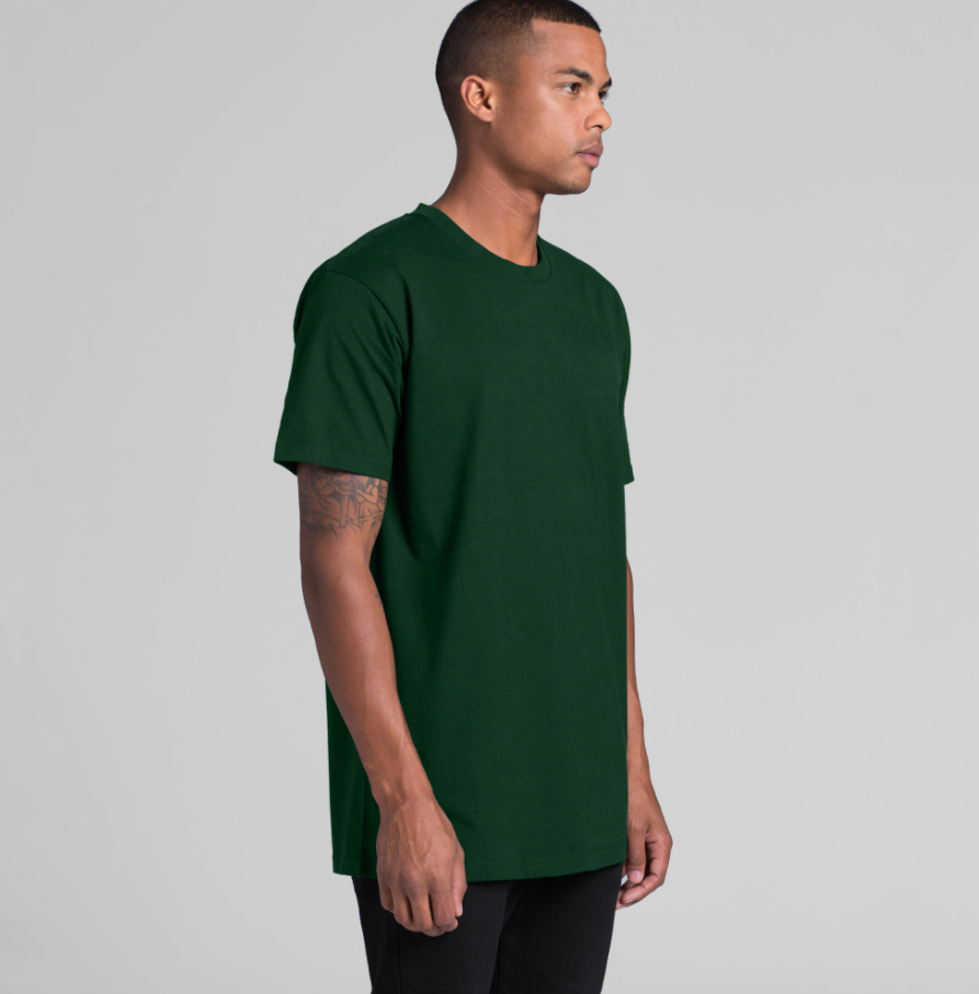 classic premium t-shirt | on model classic premium t-shirt | on model side view | green view | green