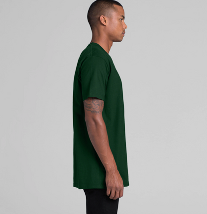 classic premium t-shirt | on model side view | green